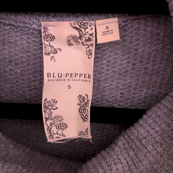 Colorblock Women's Sweater - Gray, Rust, and Beige - Picture 3 of 9